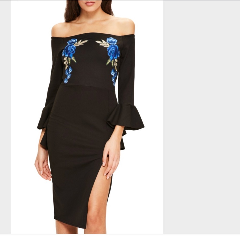 Bardot flute sleeve